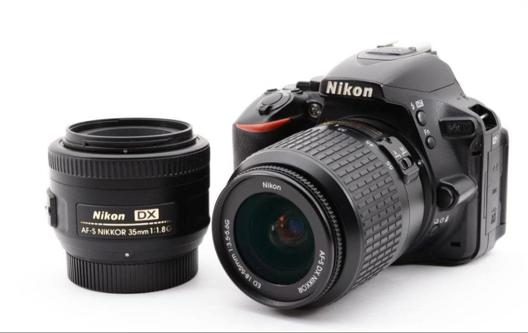 ニコン Nikon D5500 ダブルレンズセット　✨スマホ転送OK✨大人気✨