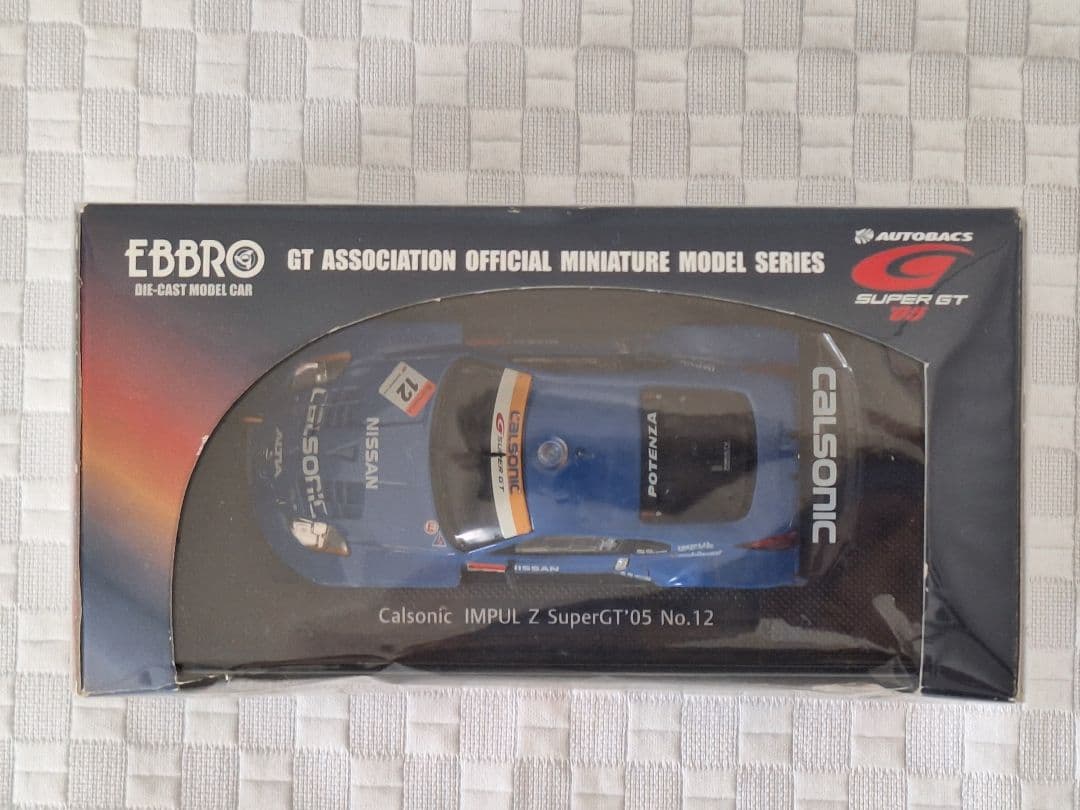 エブロ EBBRO カルソニックインパルZ スーパGT05 No.12 1/43