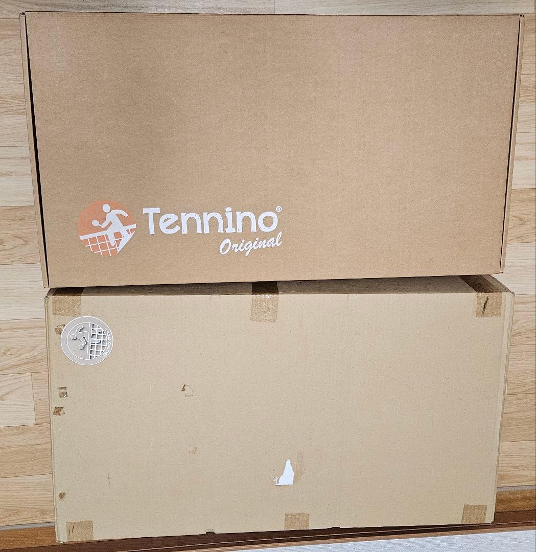 【新品未使用】テニーノ Tennino 段ボール卓球台 ラケット＆ボール付