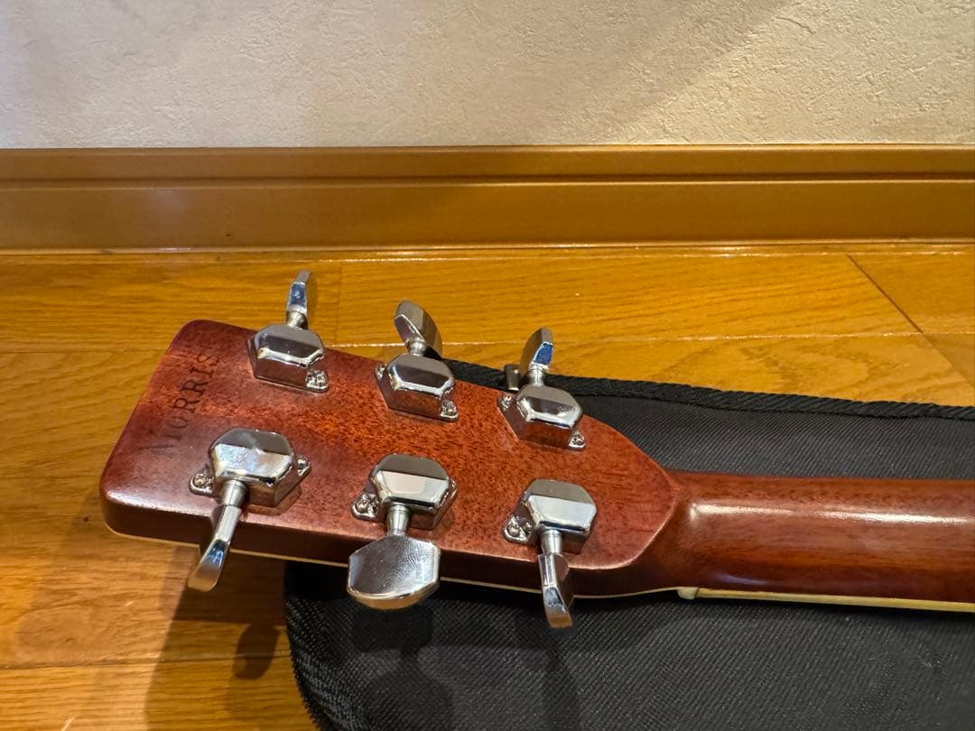 初心者おすすめ！ 調整済みアコギ 日本製Morris w-25 ソフトケース付き