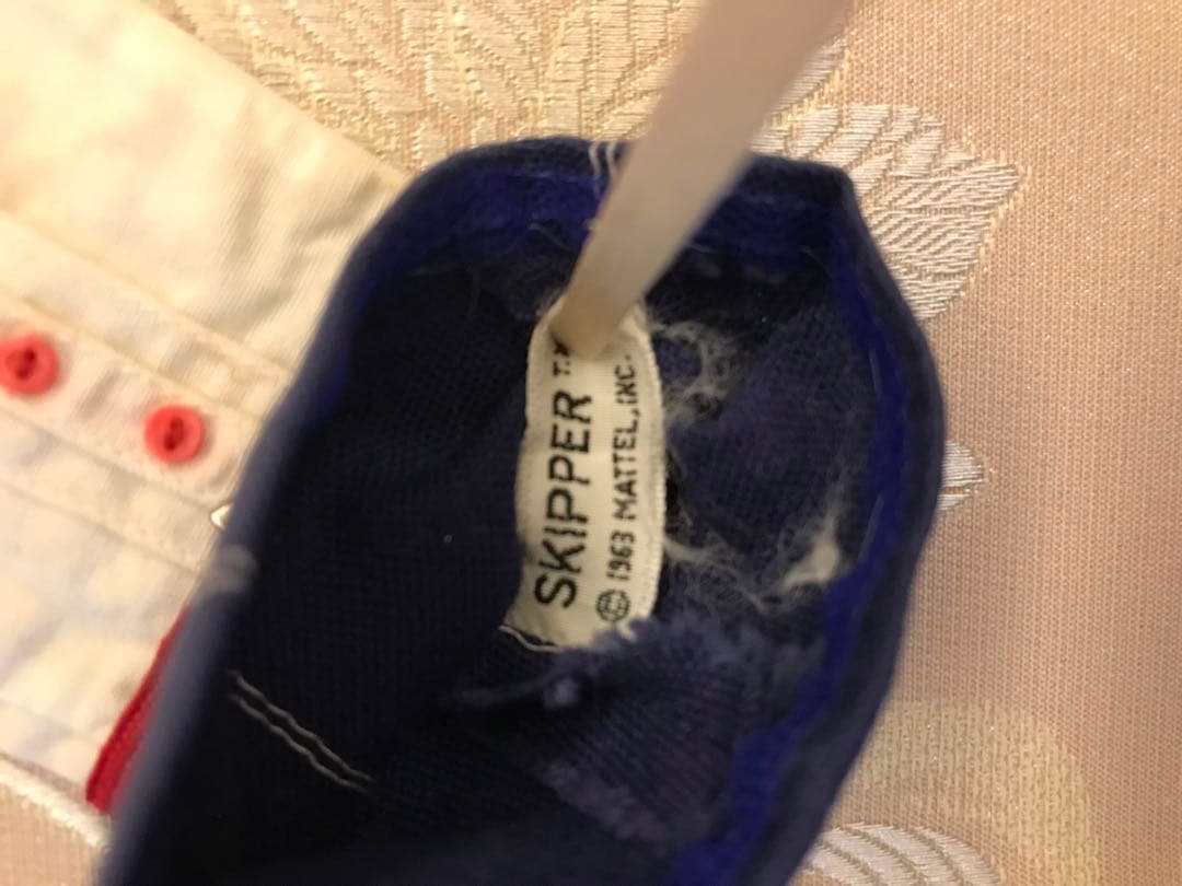 希少　初代スキッパー人形の服と鞄と靴　2組セットとカタログコピー付き