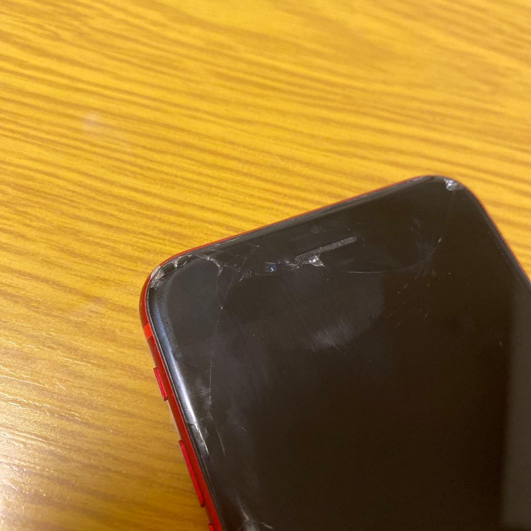 iPhone8PRODUCT(RED) 本体　64GB 画面割れあり　SIM解除