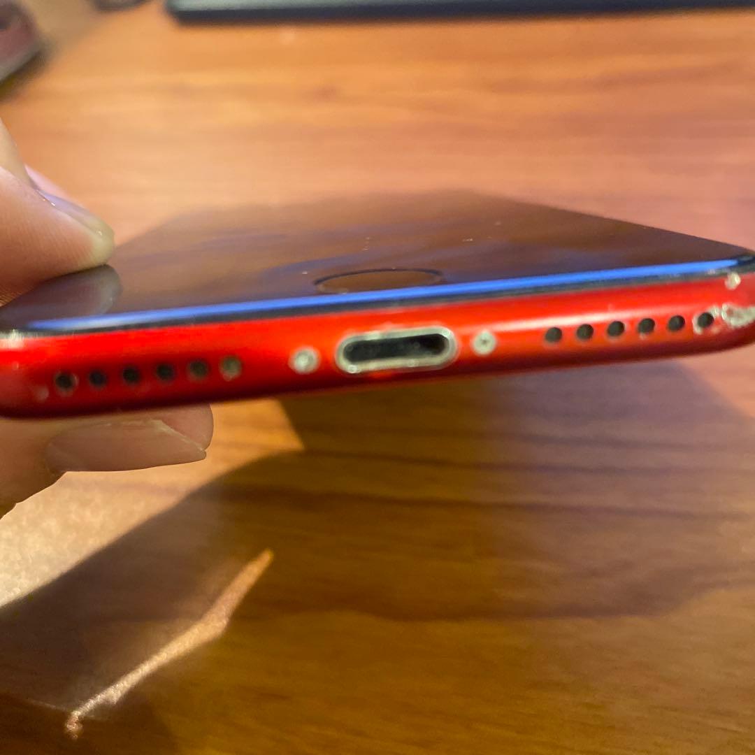iPhone8PRODUCT(RED) 本体　64GB 画面割れあり　SIM解除
