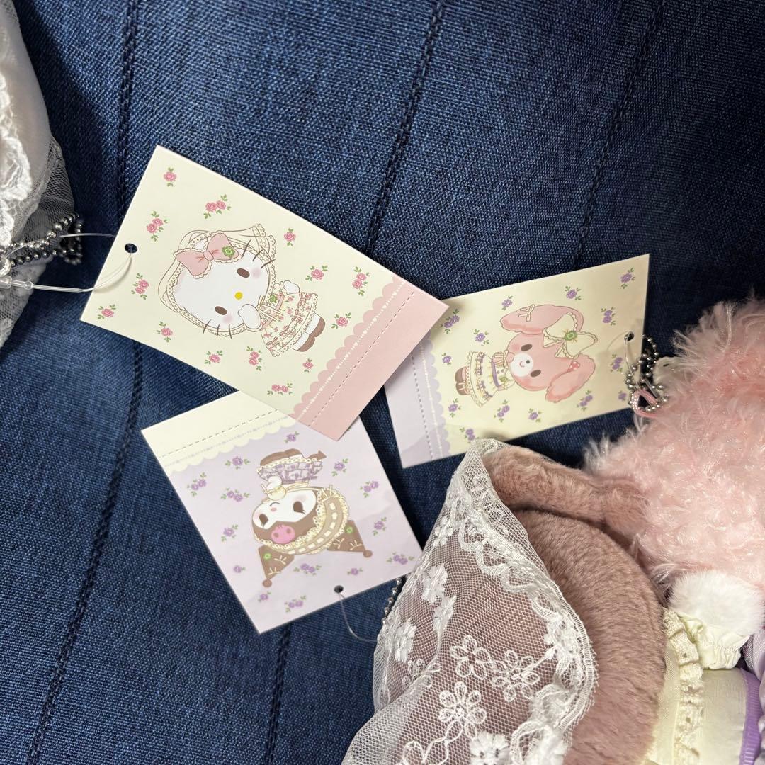 マイメロディ ぬいぐるみ　フォレストレース　キティ　クロミ　ピアノ　バブーシュカ