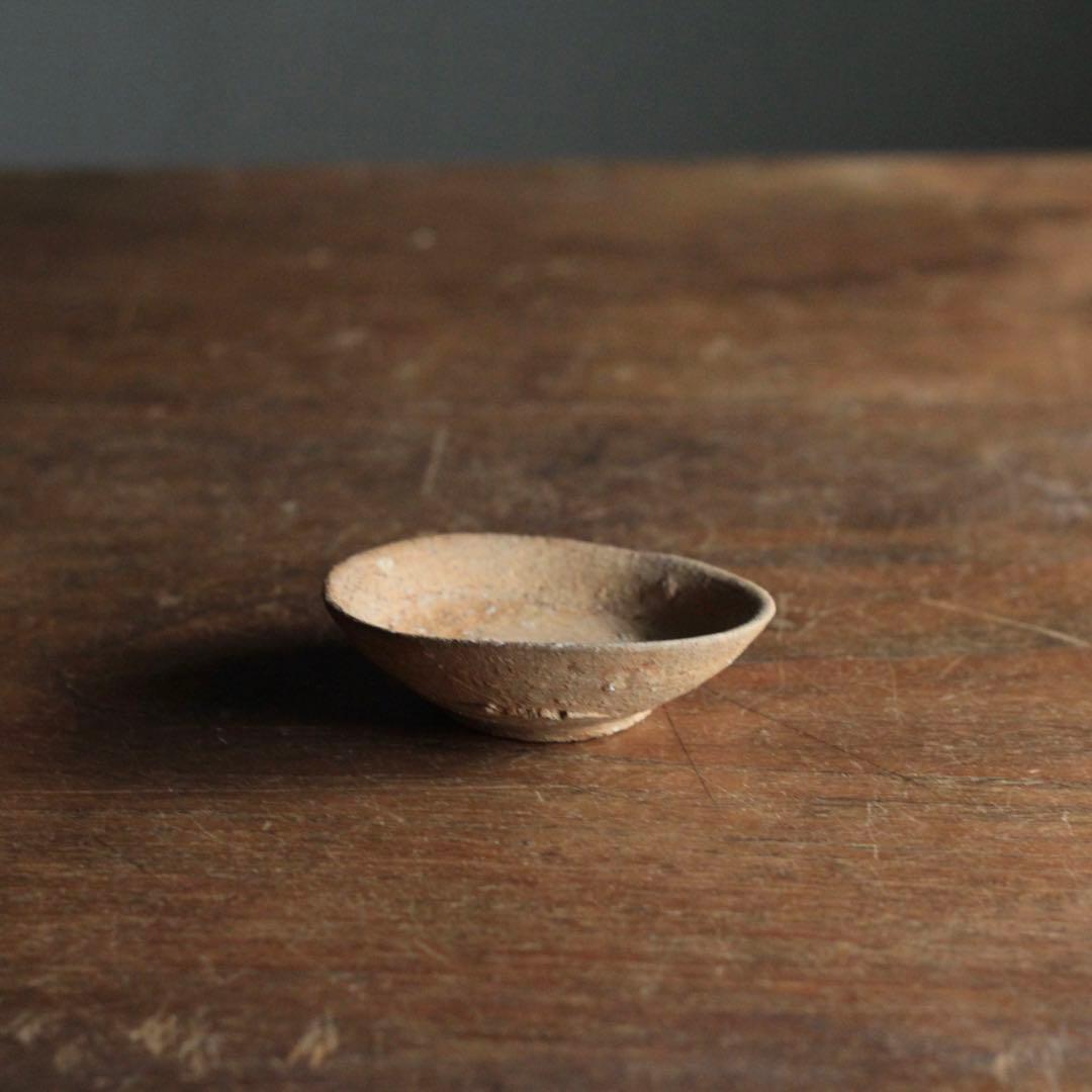 赤あがり 常滑 山盃 盃 ぐい呑み 酒器 鎌倉時代 古美術 古道具 アンティーク