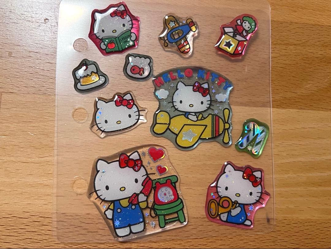 シール帳 完成品 たまごっち多め キーホルダー付き