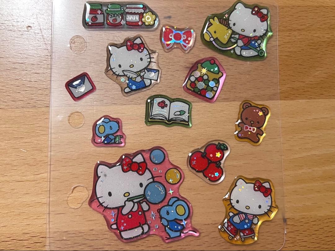 シール帳 完成品 たまごっち多め キーホルダー付き