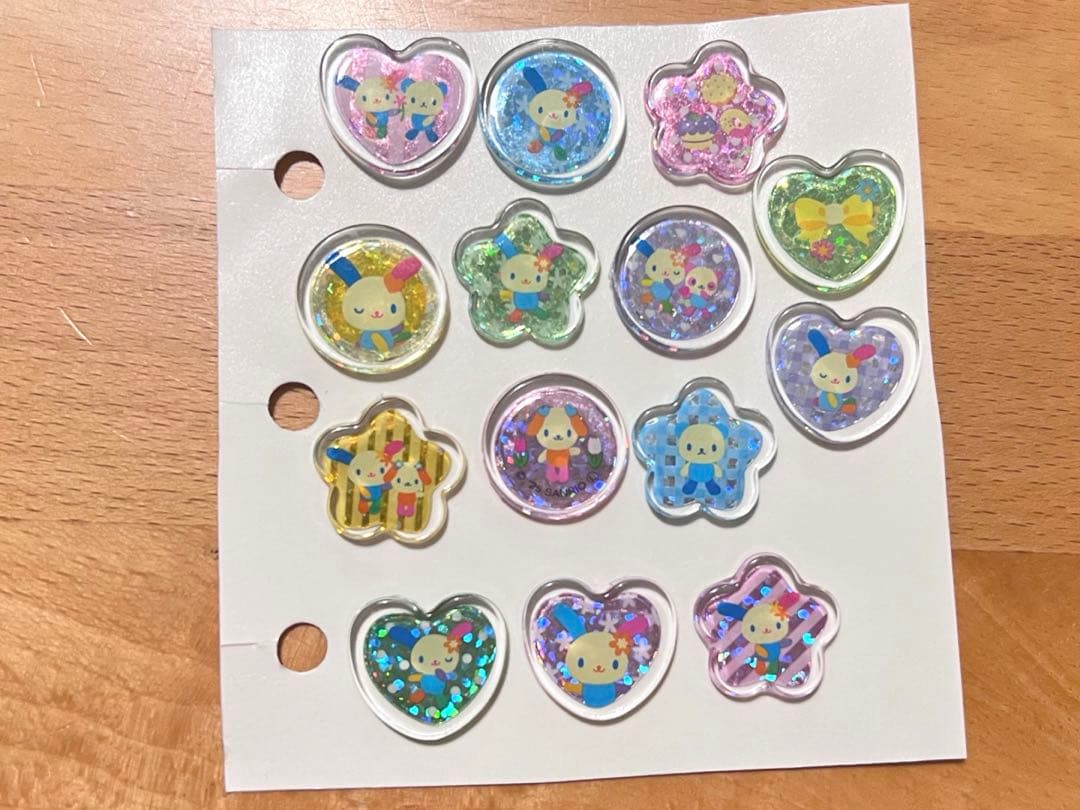 シール帳 完成品 たまごっち多め キーホルダー付き