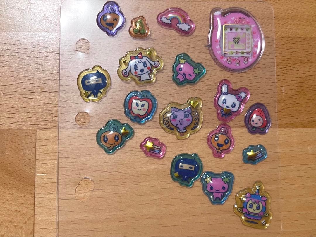 シール帳 完成品 たまごっち多め キーホルダー付き