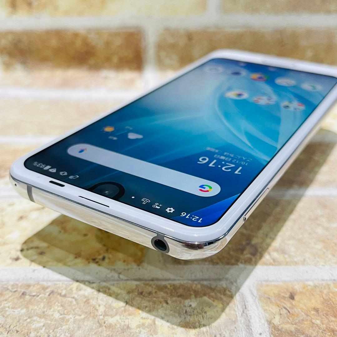 SIMフリー AQUOS R2 64GB プラチナホワイト 電池良好