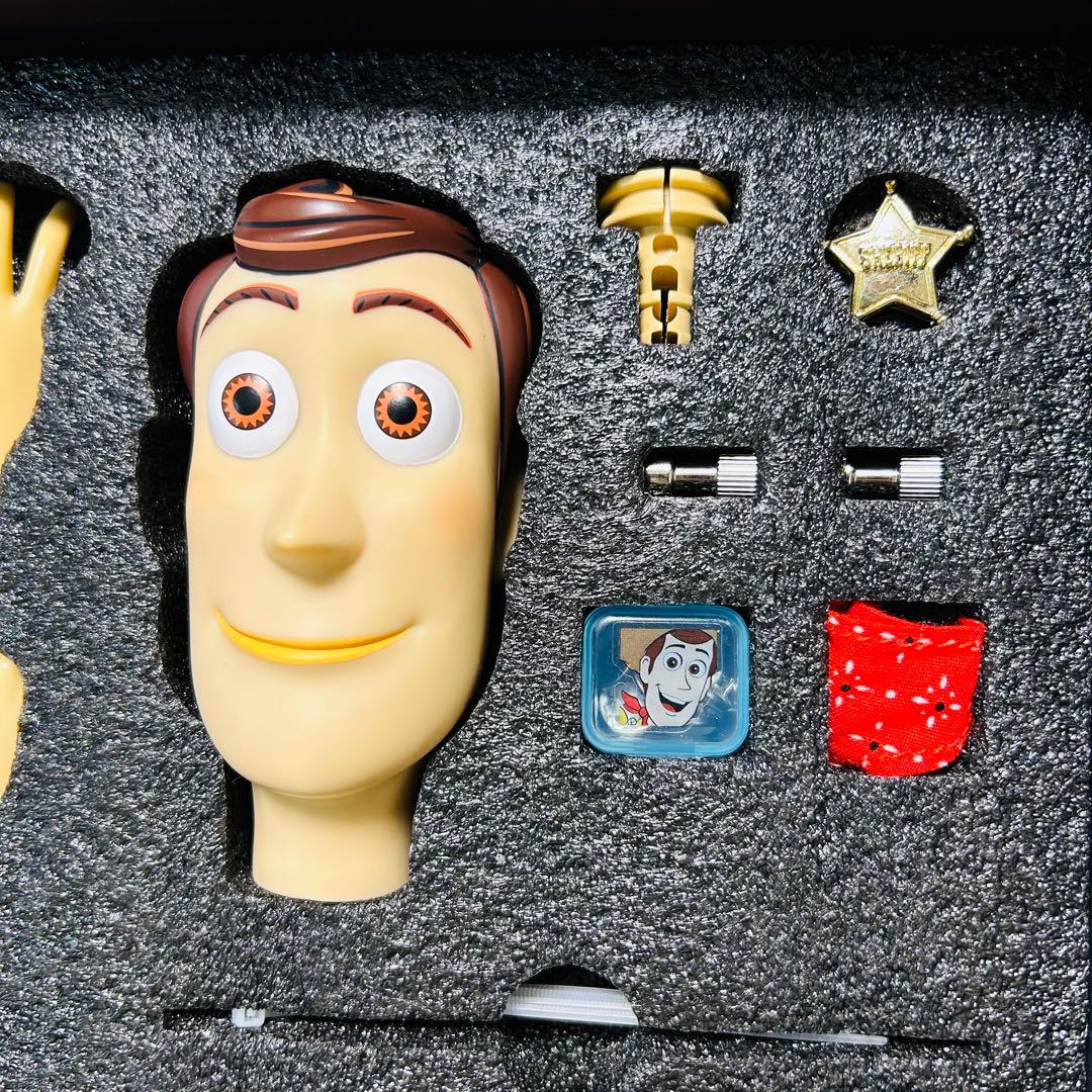 ウッディのヘッドパーツセット ソフビ素材 改良版