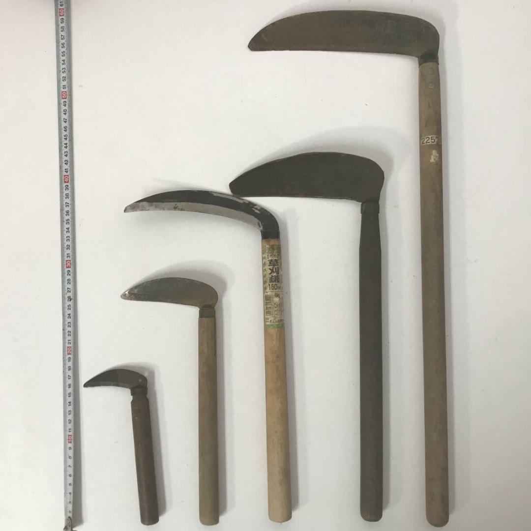 園芸用品 まとめて20点 刈込鋏 草刈鎌 くわ 剪定鋏 メジャー 花鋏