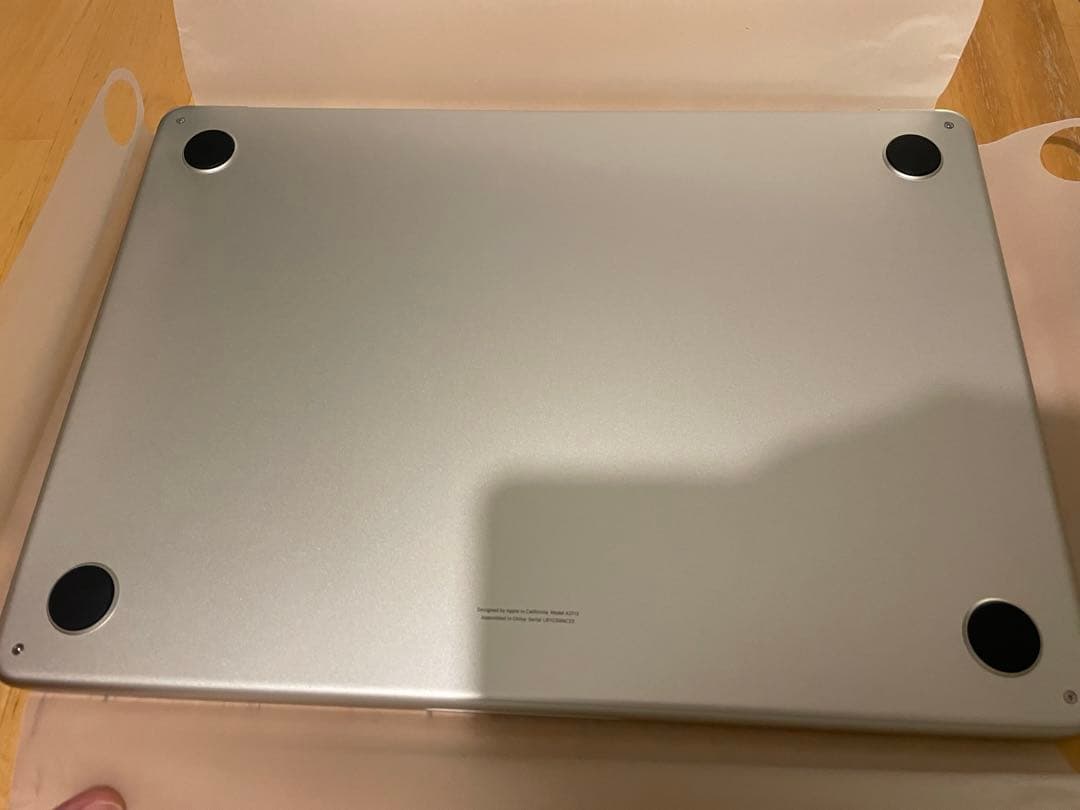 美品 MacBook Air 2024 13インチ M3 16GBスターライト