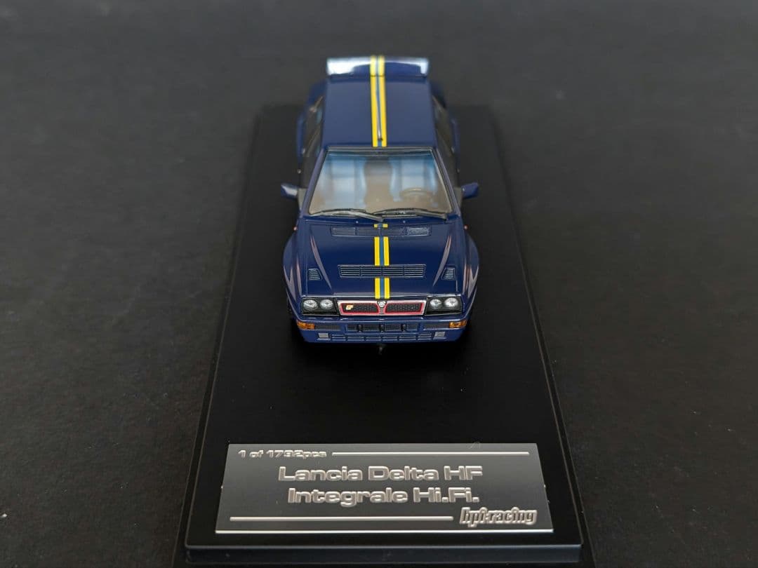 ミニカー hpi 1/43 Lancia Delta HF Integrale Hi.Fi