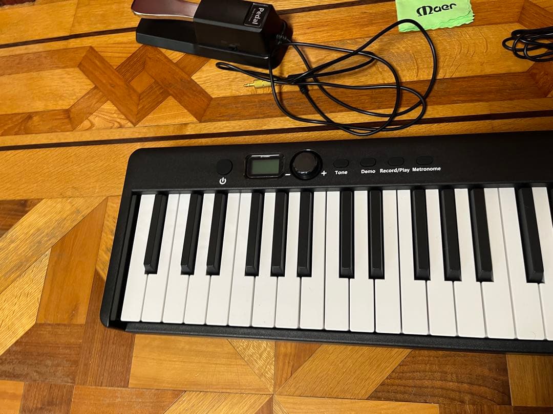 TOMOI 折り畳み式 電子ピアノ 88鍵盤 TP88-F1 セット