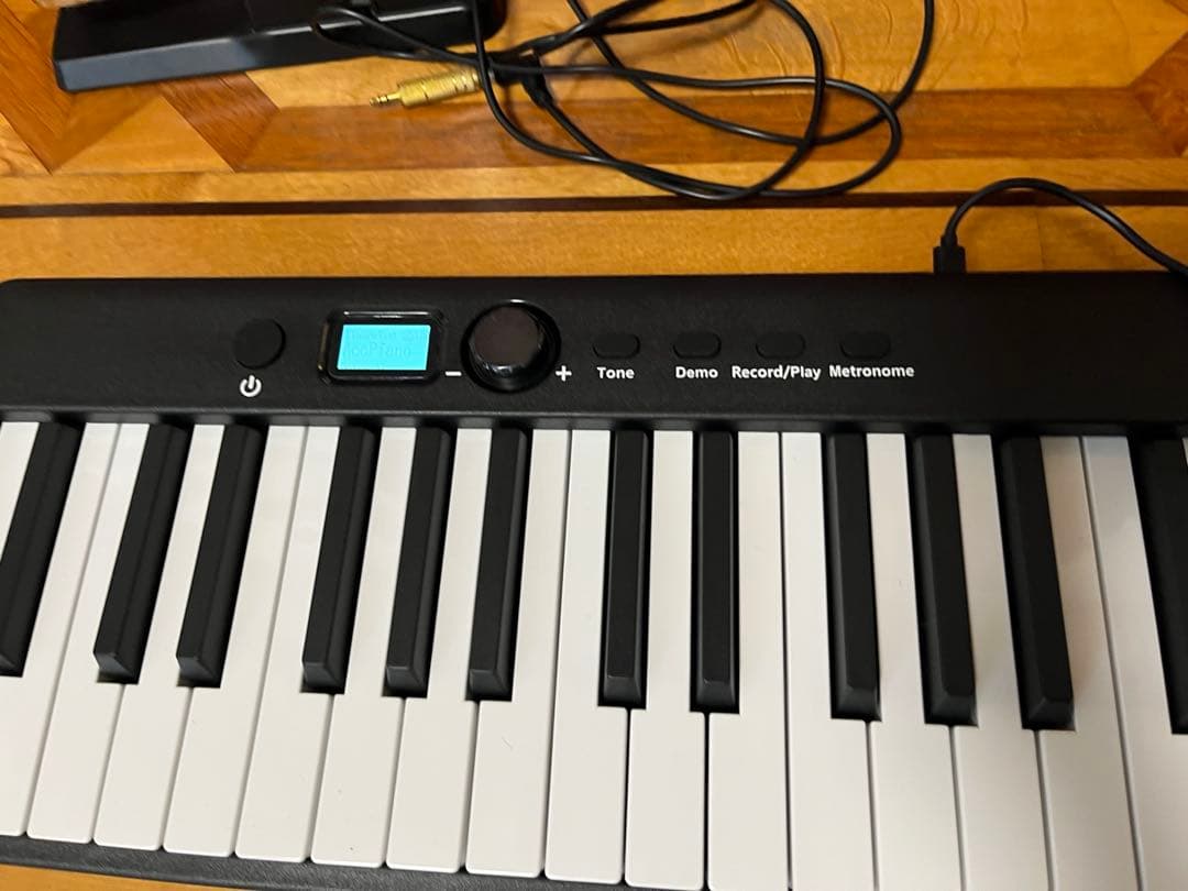 TOMOI 折り畳み式 電子ピアノ 88鍵盤 TP88-F1 セット