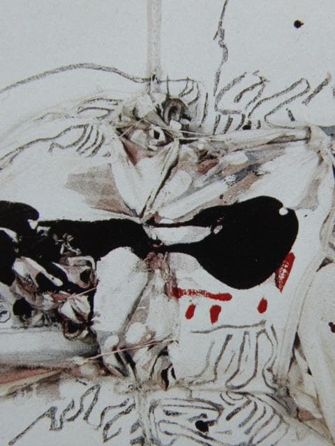 マヌエール・ミリャーレス、【堕落した人物】、新品高級額 額装付