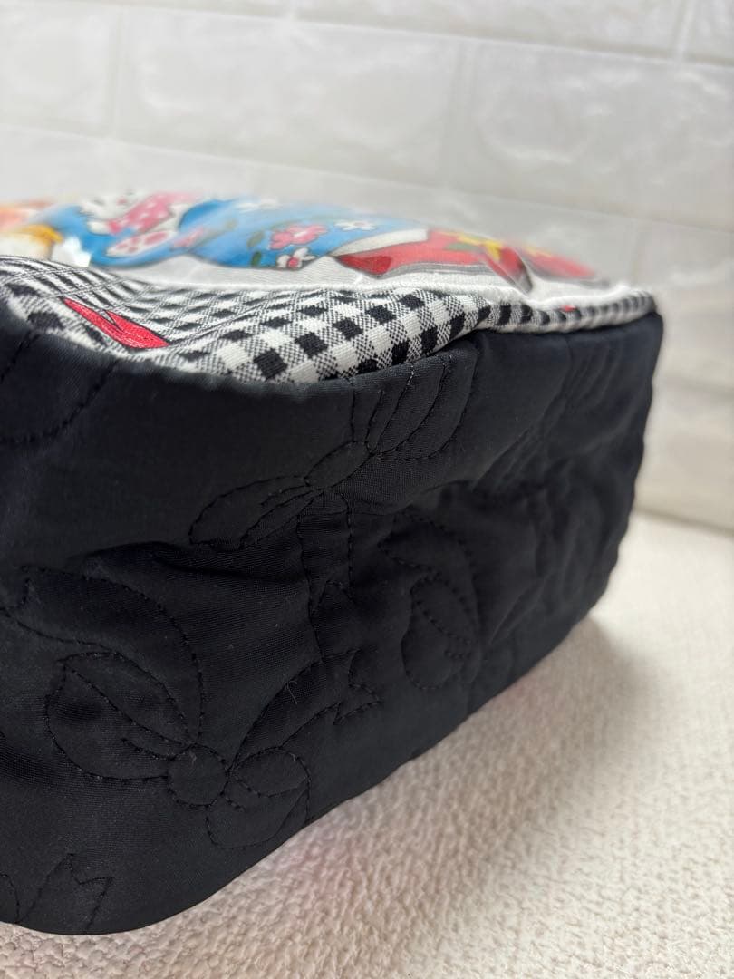 ゆ*ら様 コヤンイサムチョン　ハンドメイド　ボディーバッグ　ボリちゃん　黒チェッ