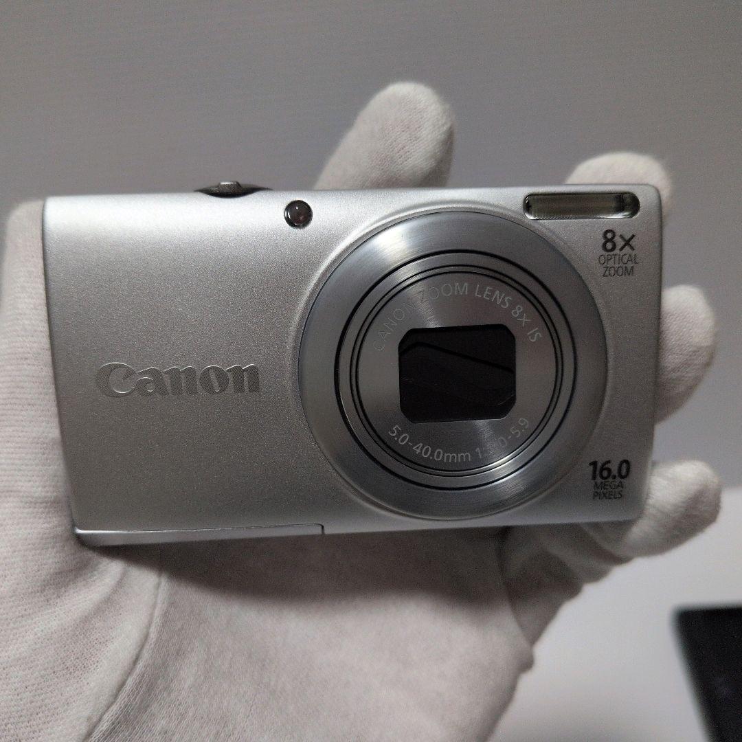 ✦極美品✦　CANON POWERSHOT A4000 IS HD シルバー