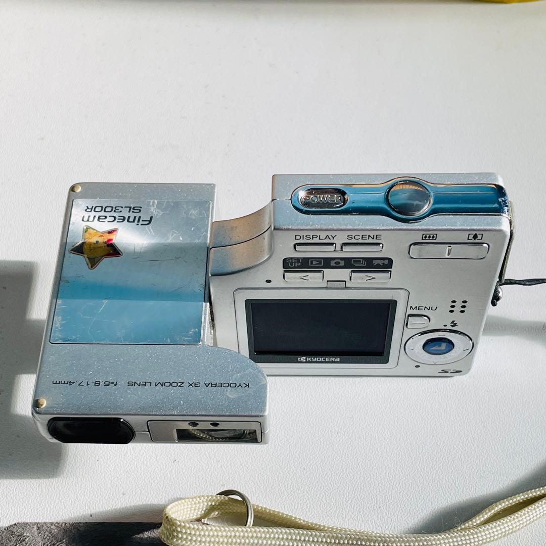 Kyocera Finecam SL300R コンパクトデジタルカメ動作確認済み