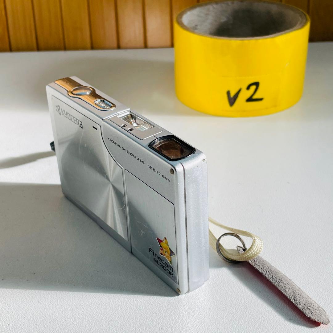 Kyocera Finecam SL300R コンパクトデジタルカメ動作確認済み