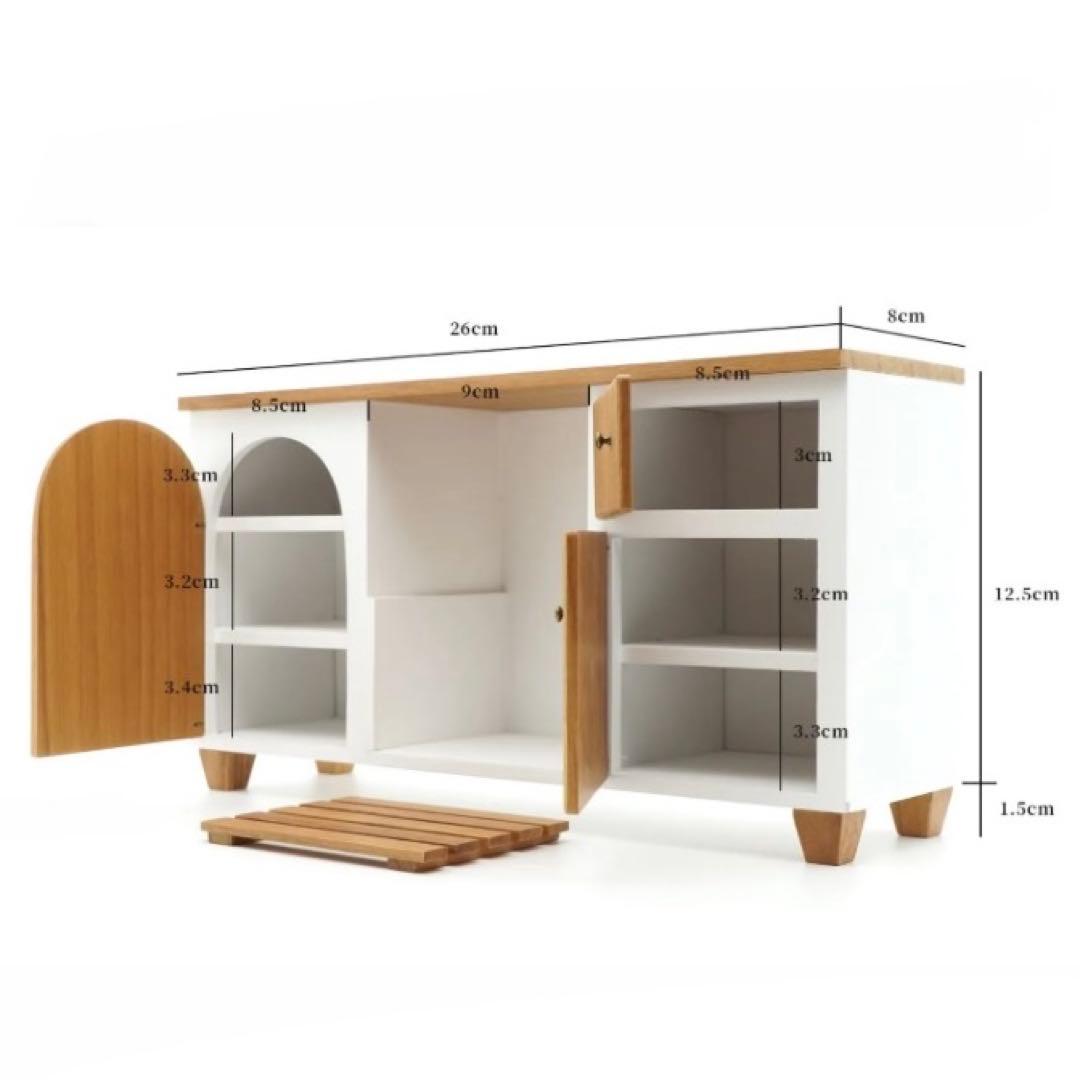 専用ページ　ミニチュア　ドール家具　キッチン台　ドールハウス