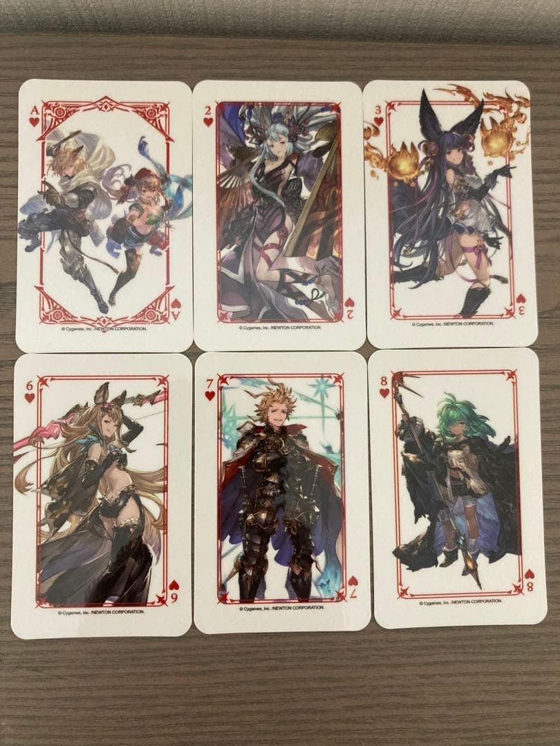 【美品】グラブル　グランサイファーキッチン グラサイキッチン 特典トランプ♡