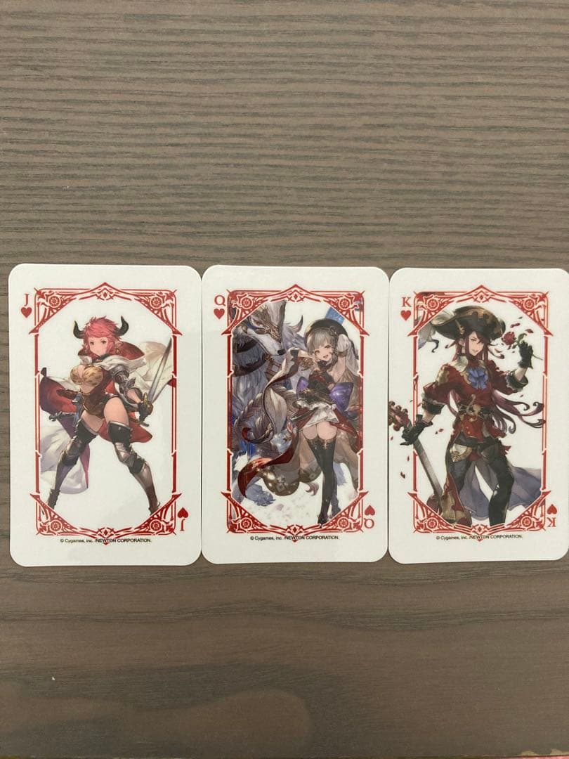 【美品】グラブル　グランサイファーキッチン グラサイキッチン 特典トランプ♡