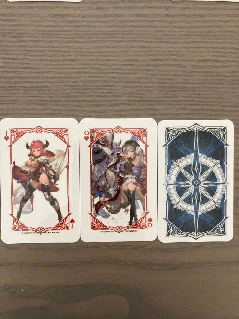 【美品】グラブル　グランサイファーキッチン グラサイキッチン 特典トランプ♡
