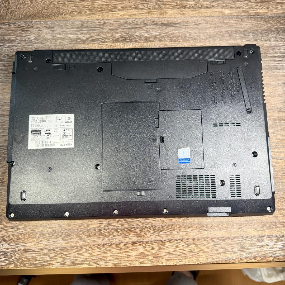 美品◆富士通◆LIFEBOOK 第8世代 i5 SSD256GB ノートPC