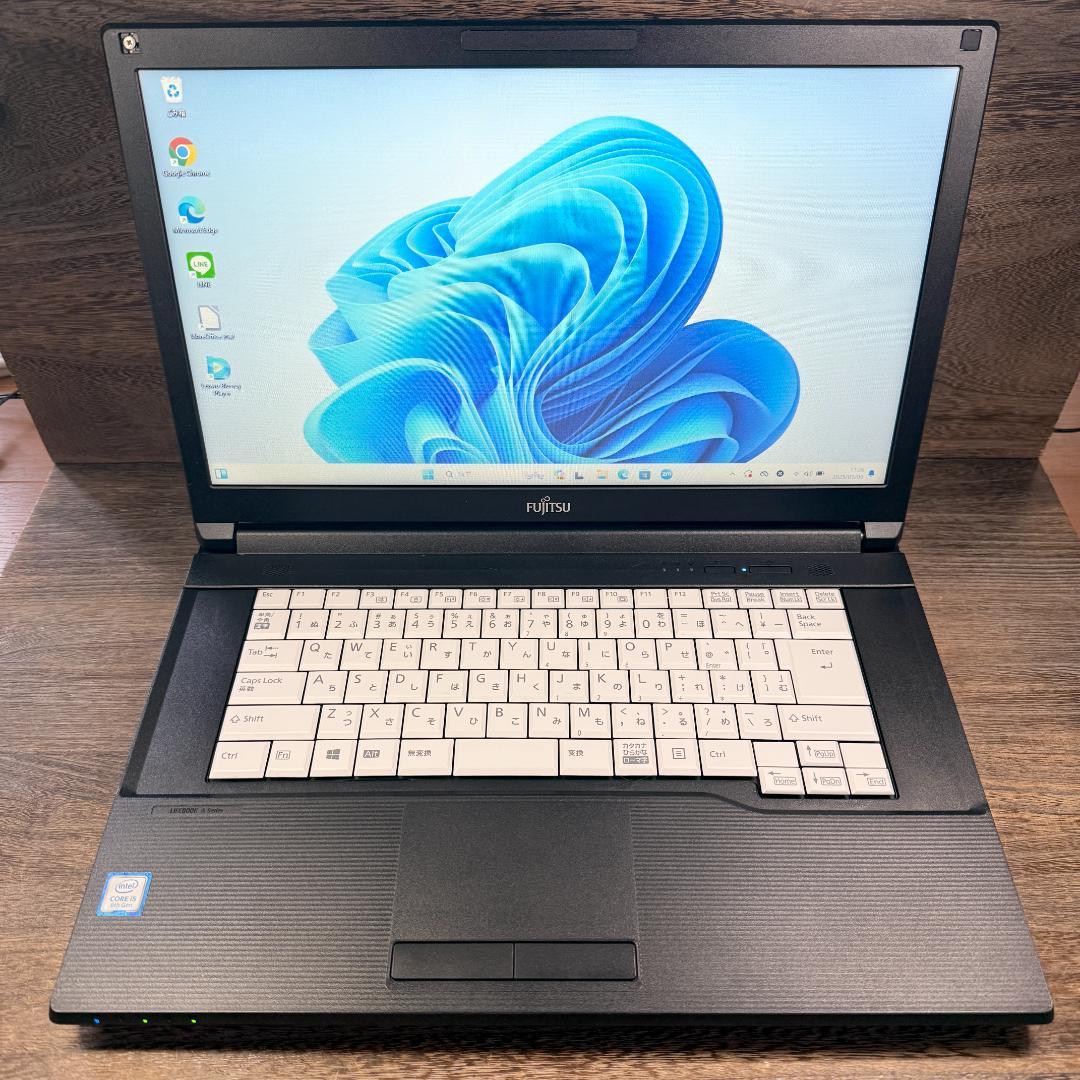 美品◆富士通◆LIFEBOOK 第8世代 i5 SSD256GB ノートPC