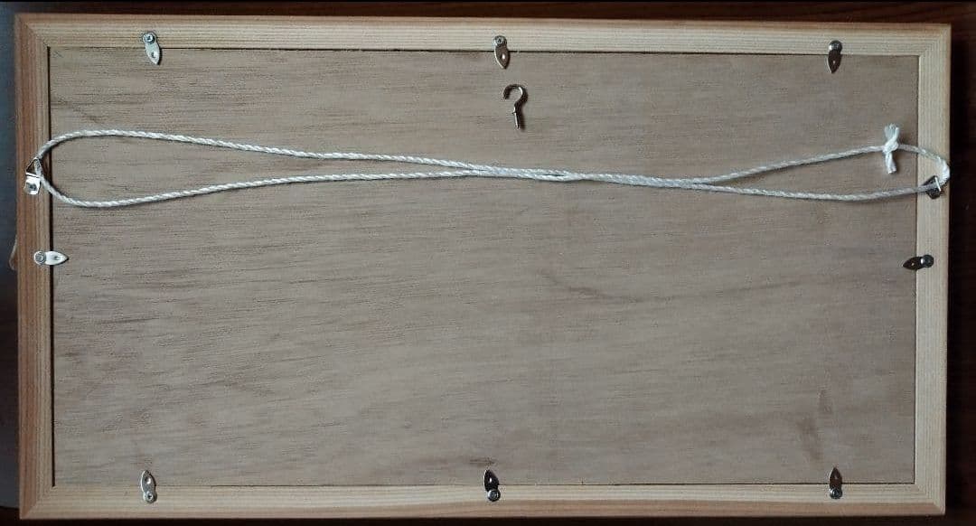 196❣️特価❣️ 麻の葉組子　5枚一組　木製額縁