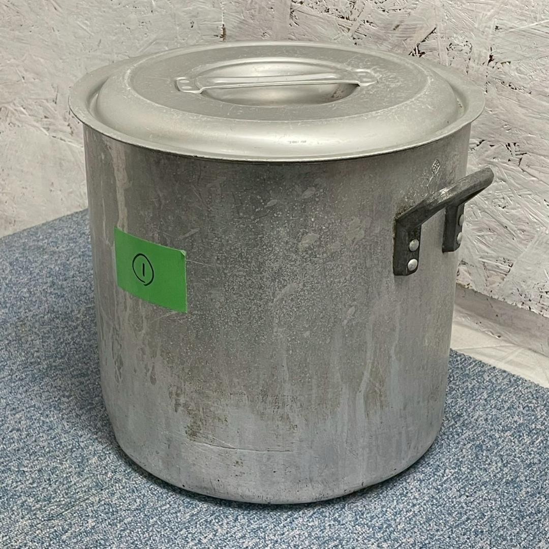 【厨房機器】 アルミ製 30cm 寸胴鍋 厨房 厨房機器 店舗 ① A1526