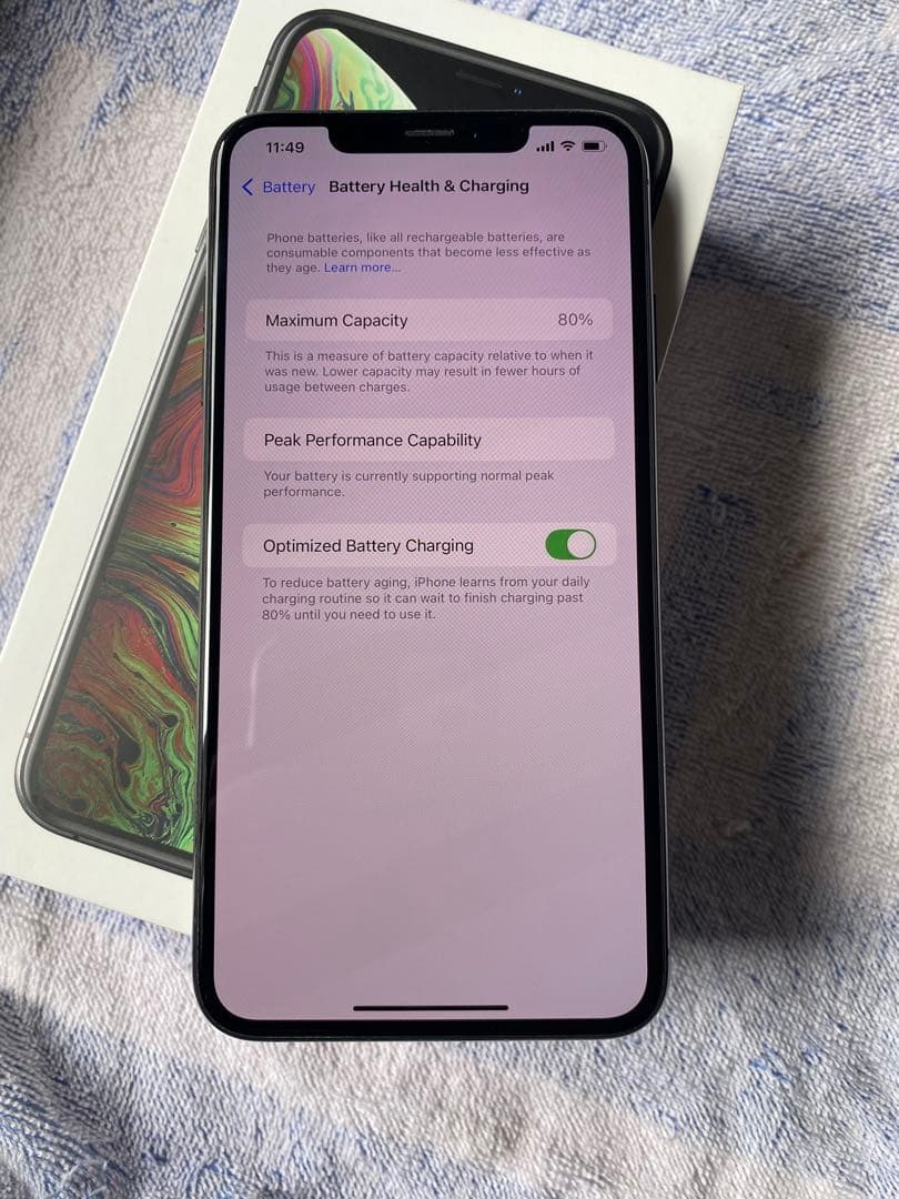Apple iPhone XS MAX 本体 SIMフリー