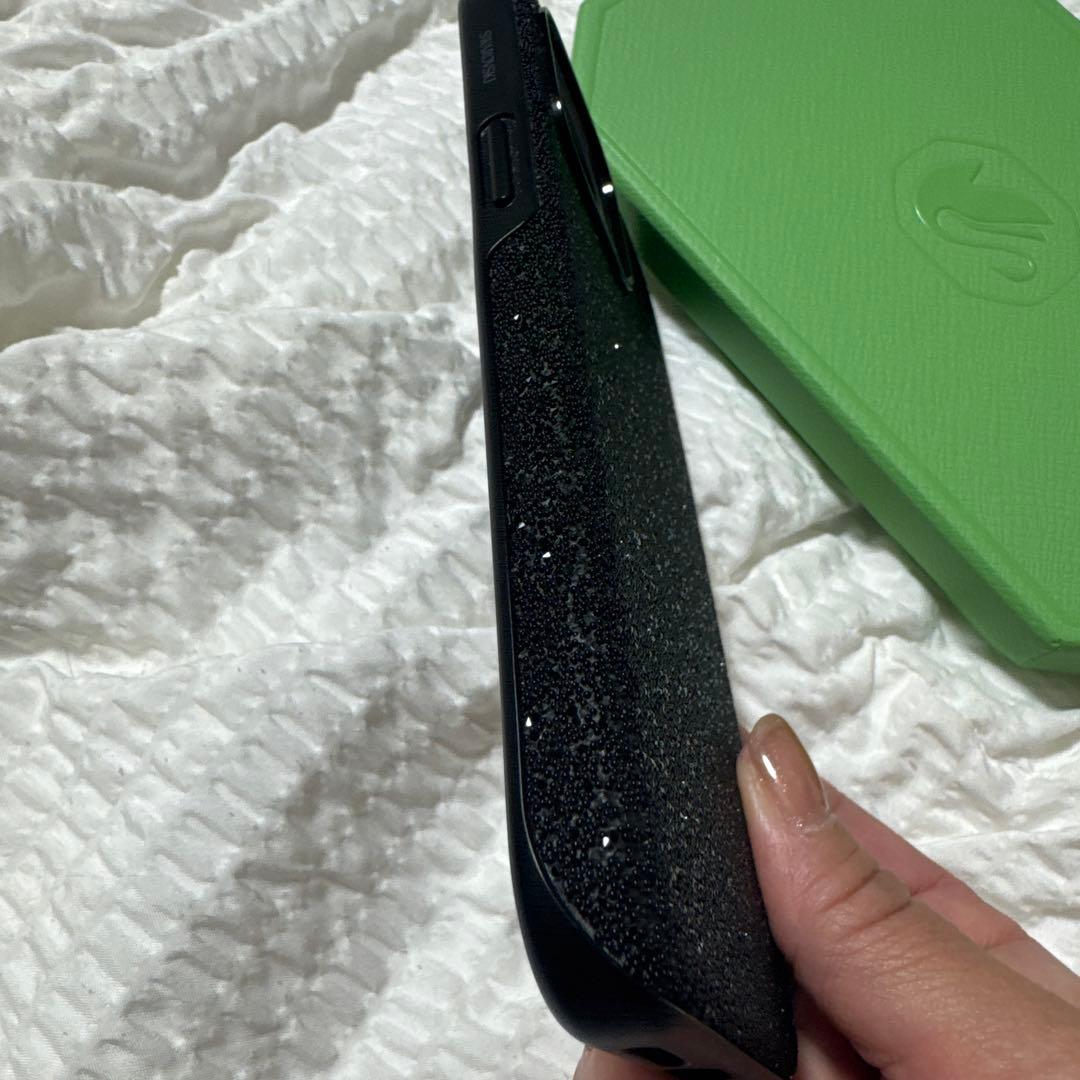 【SWAROVSKI】iPhone15promax ★スマートフォンケース★美品