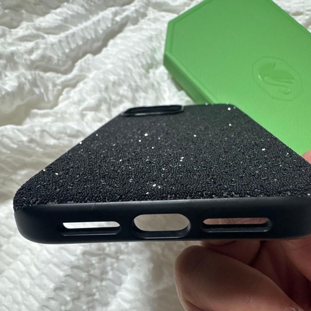 【SWAROVSKI】iPhone15promax ★スマートフォンケース★美品