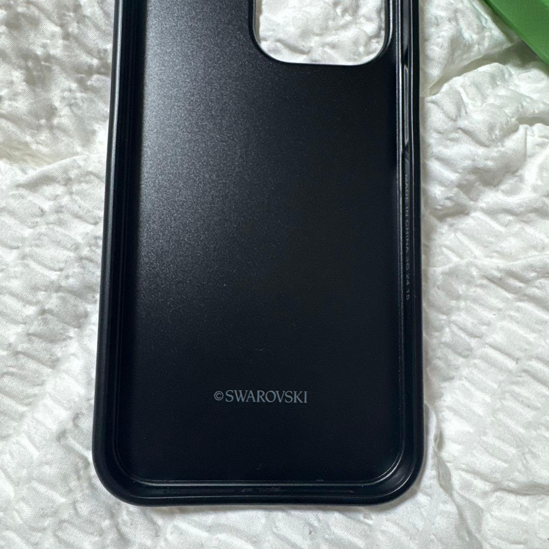 【SWAROVSKI】iPhone15promax ★スマートフォンケース★美品