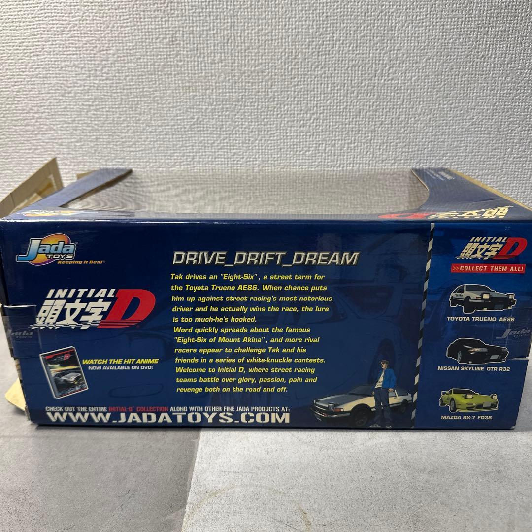 希少 Jada Toys 頭文字D TOYOTA TRUENO AE86 藤原