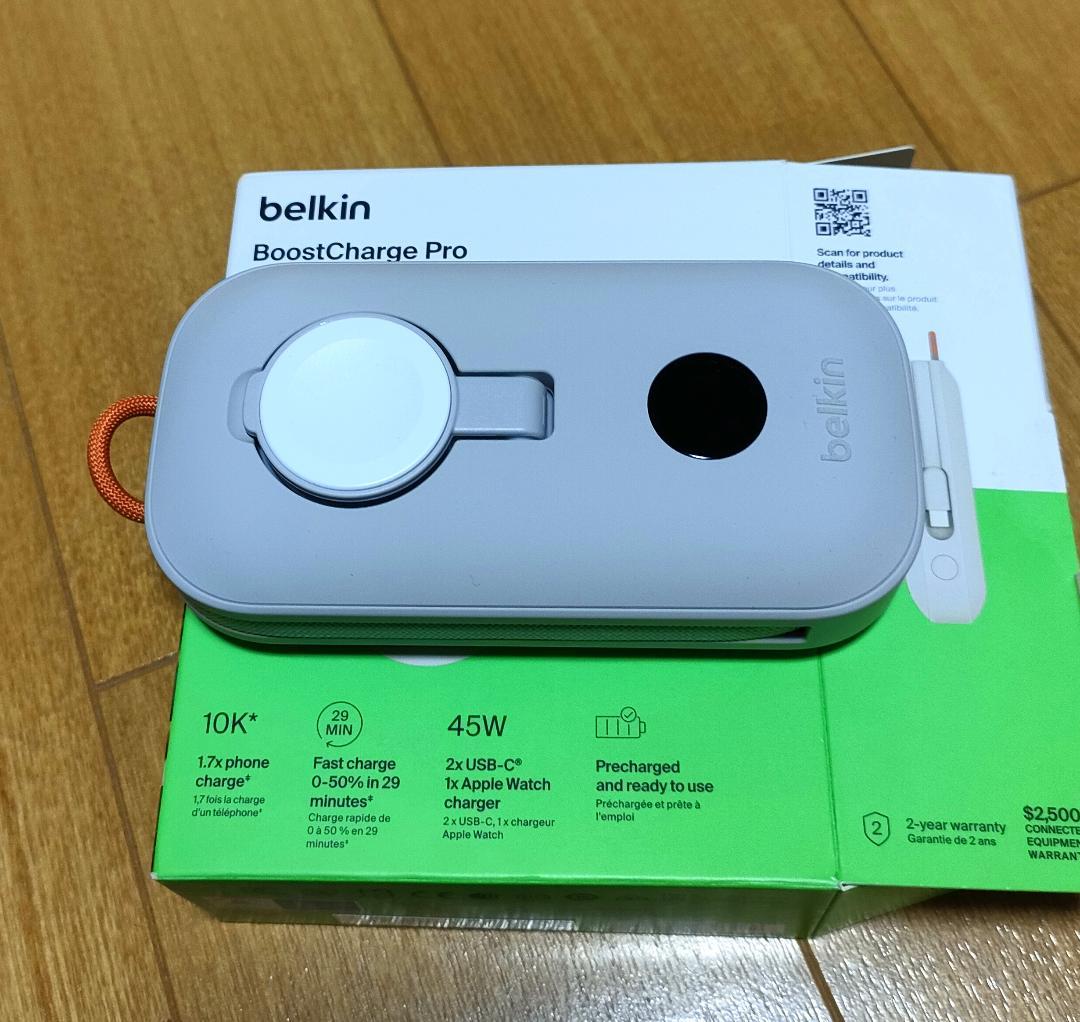 【新品】Belkin BoostCharge モバイルバッテリー10000mAh