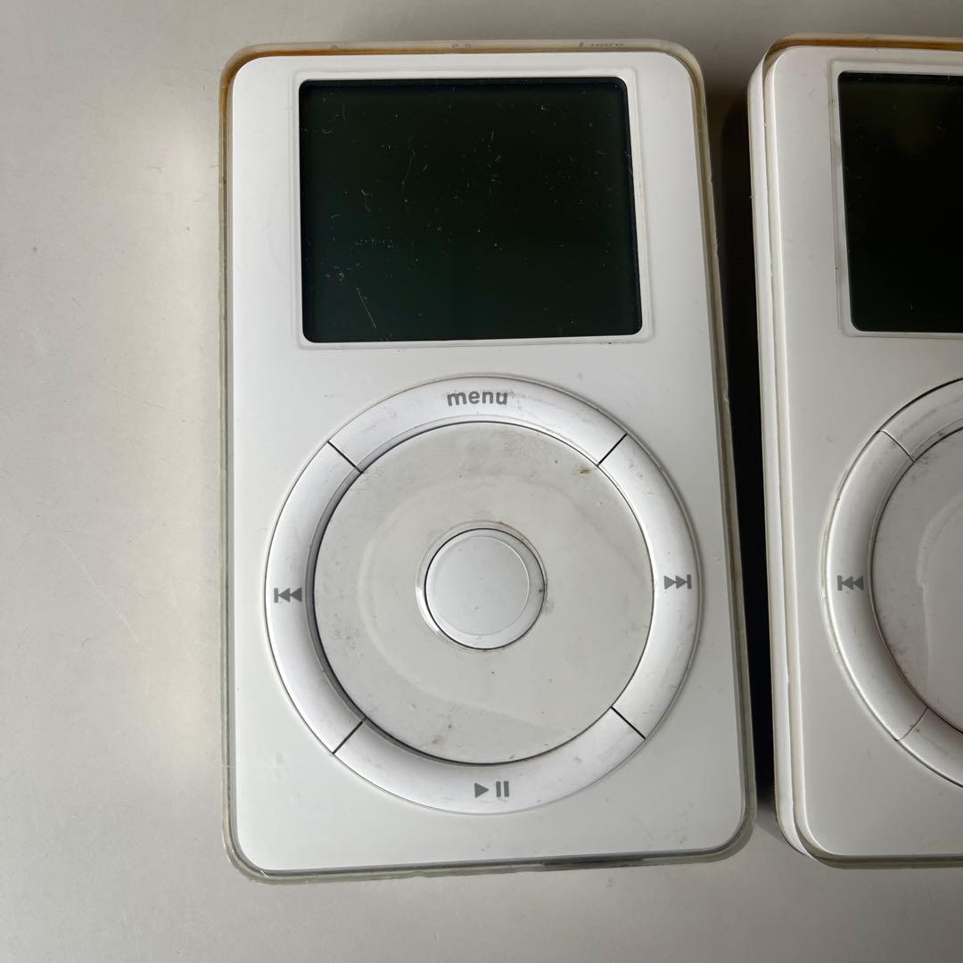ipod 10gb 2003 20gb 2002 ２台セット　動作未確認ジャンク