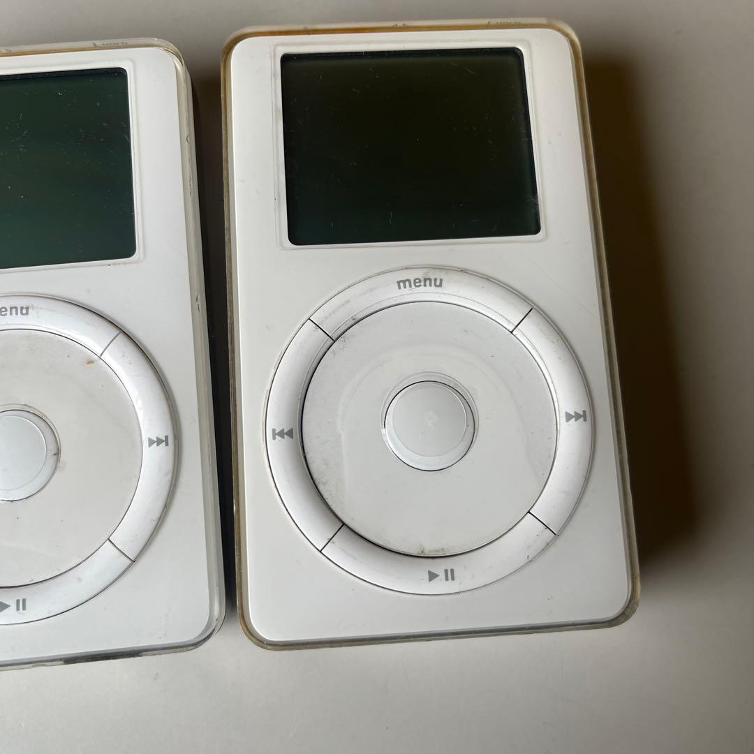 ipod 10gb 2003 20gb 2002 ２台セット　動作未確認ジャンク