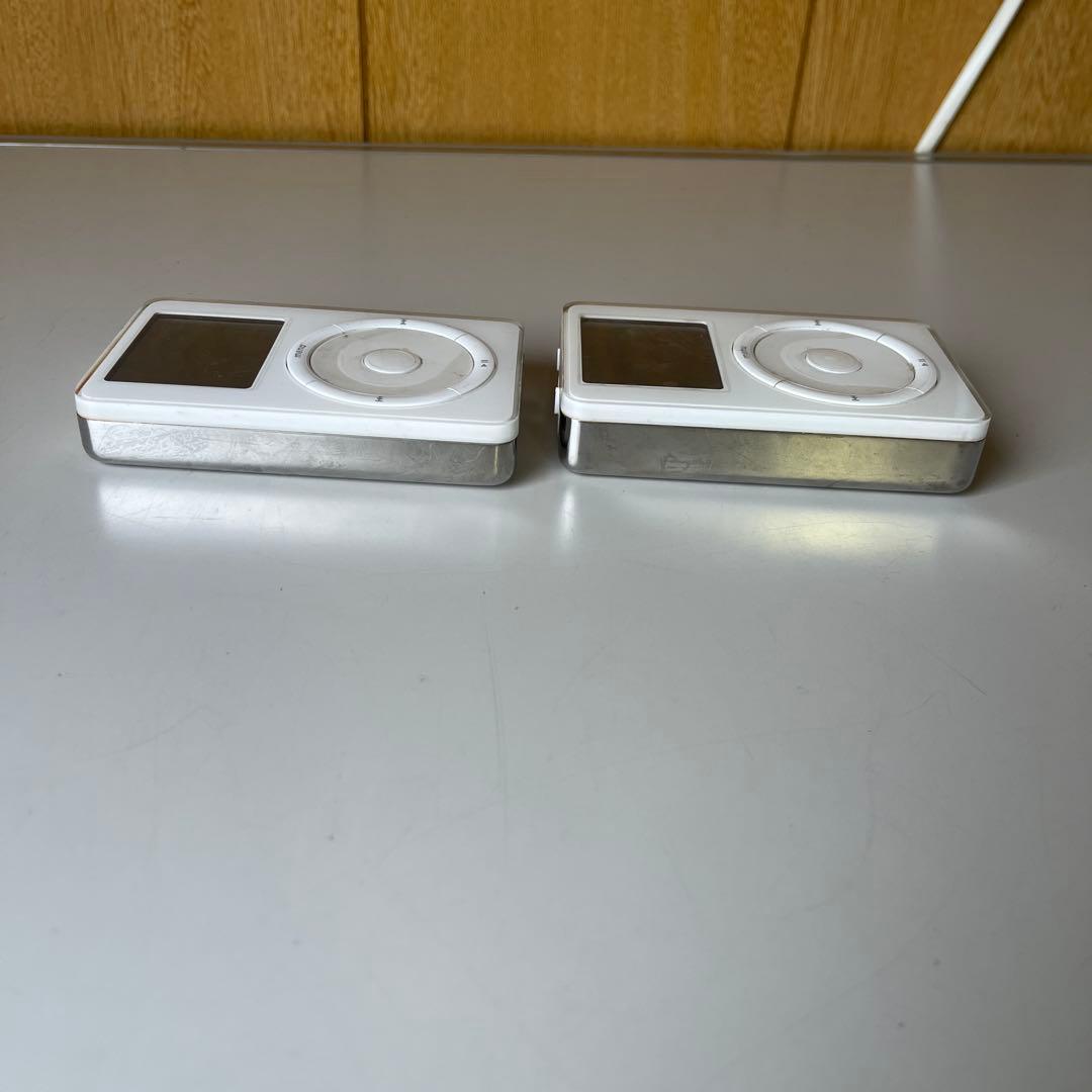 ipod 10gb 2003 20gb 2002 ２台セット　動作未確認ジャンク