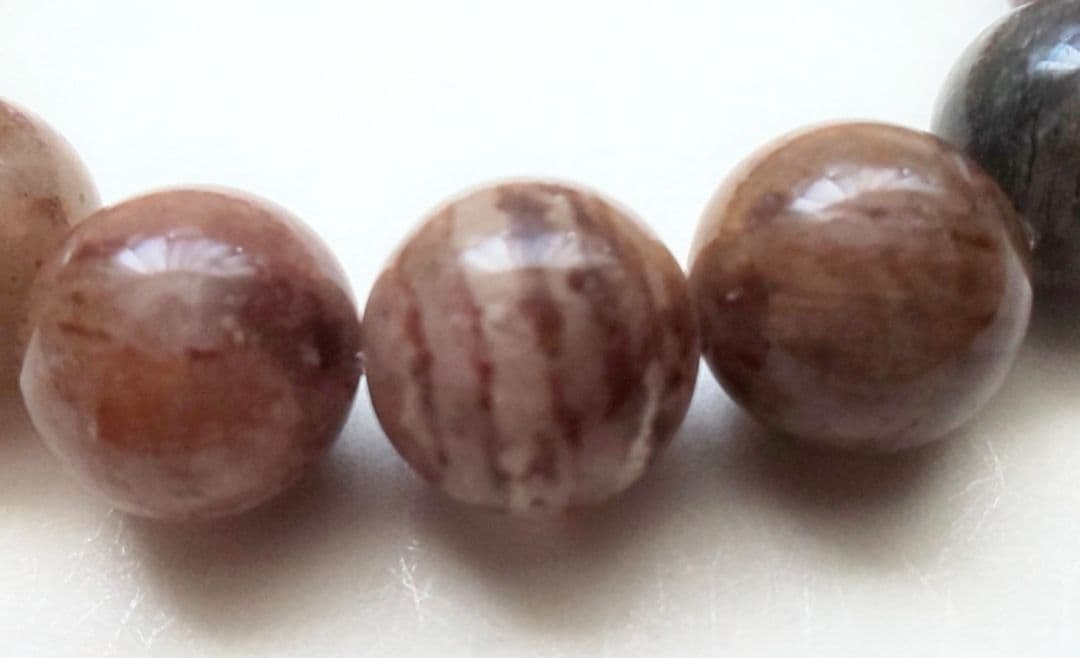 希少ガーデンルチル11.4mm 17cm パワーストーン