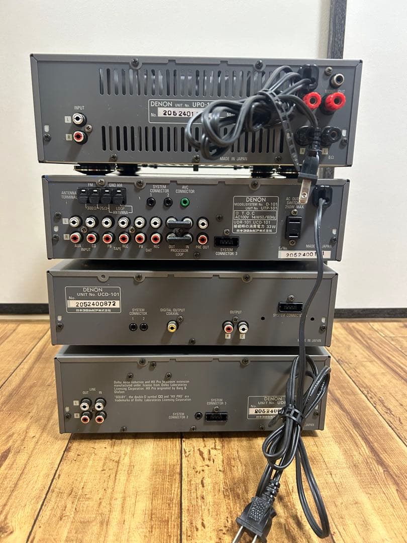 DENON オーディオ 4機器セット