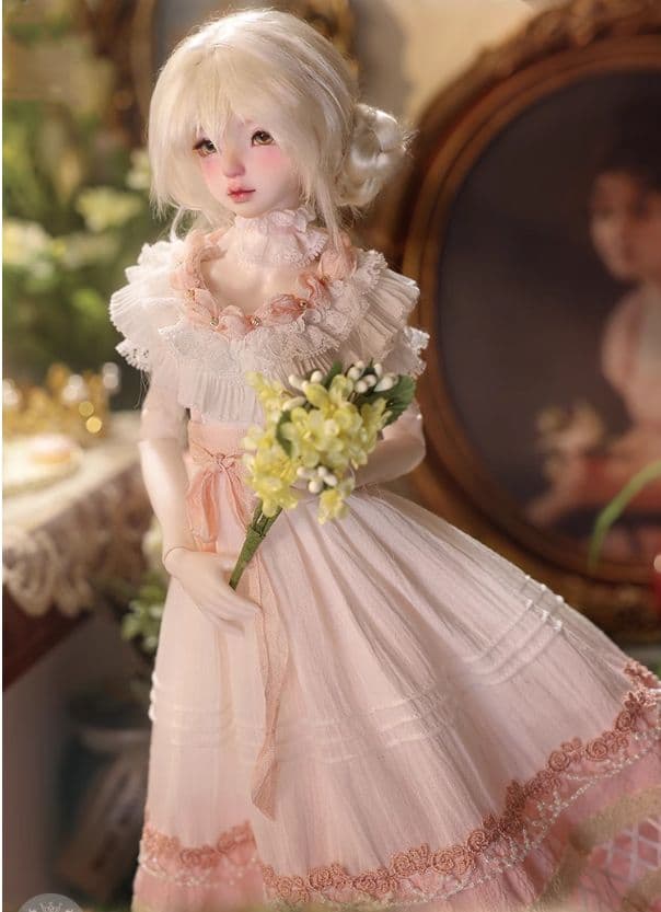 AX134 BJD 1/4 ドール本体 Zoe 球体関節人形 ハンドメイド