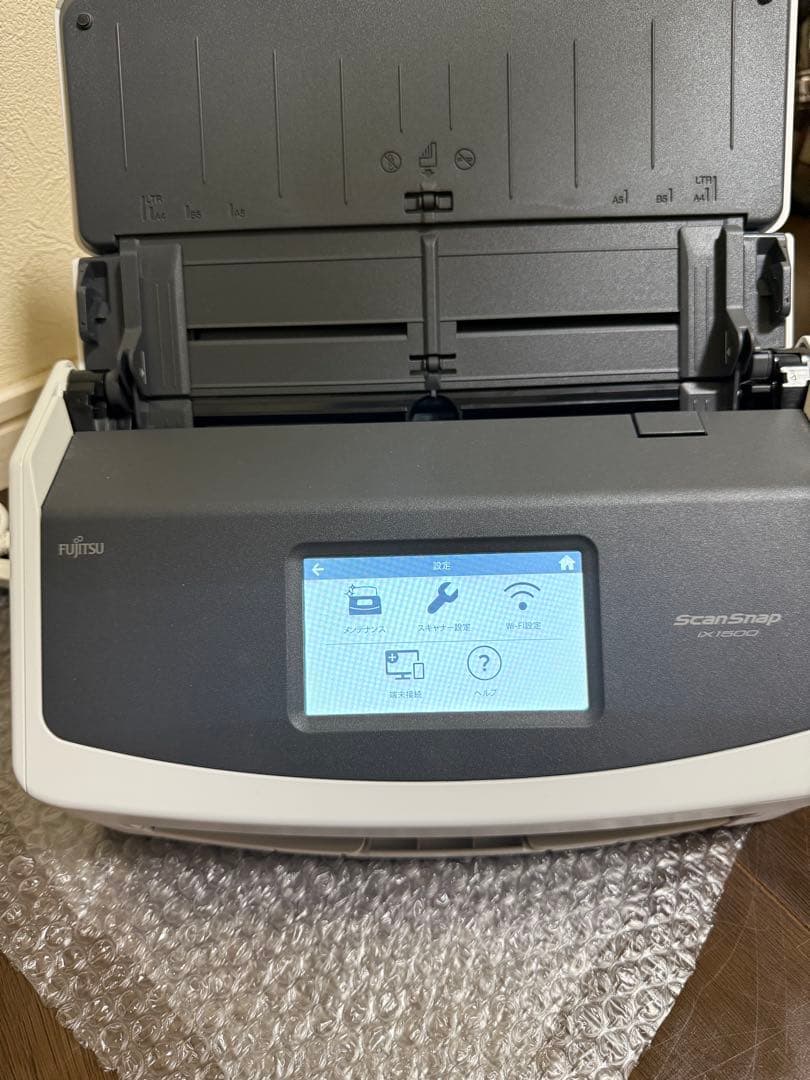 ScanSnap iX1500-Pドキュメントスキャナー動作品