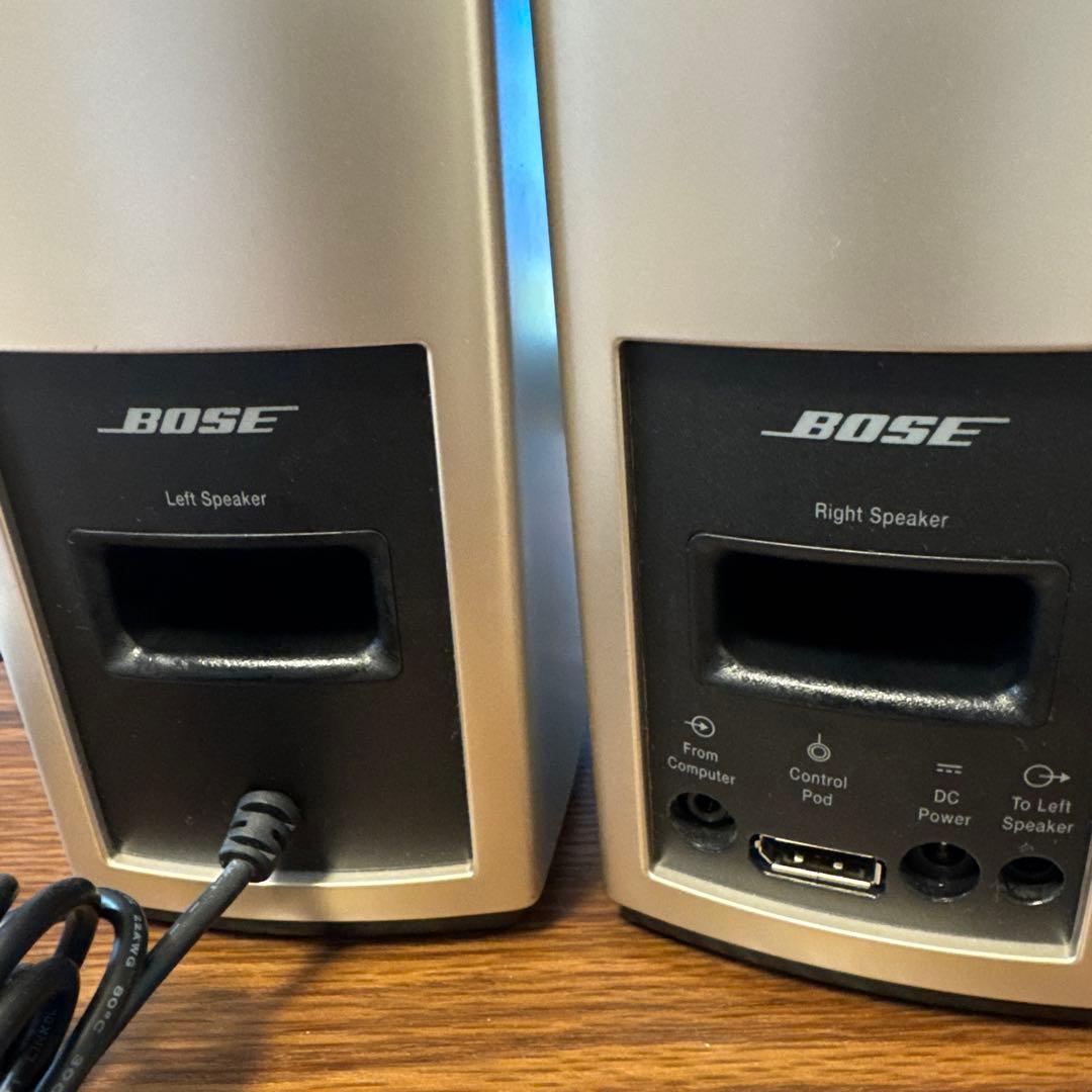 【Bose】Companion20 マルチメディアスピーカーシステム/説明書付き