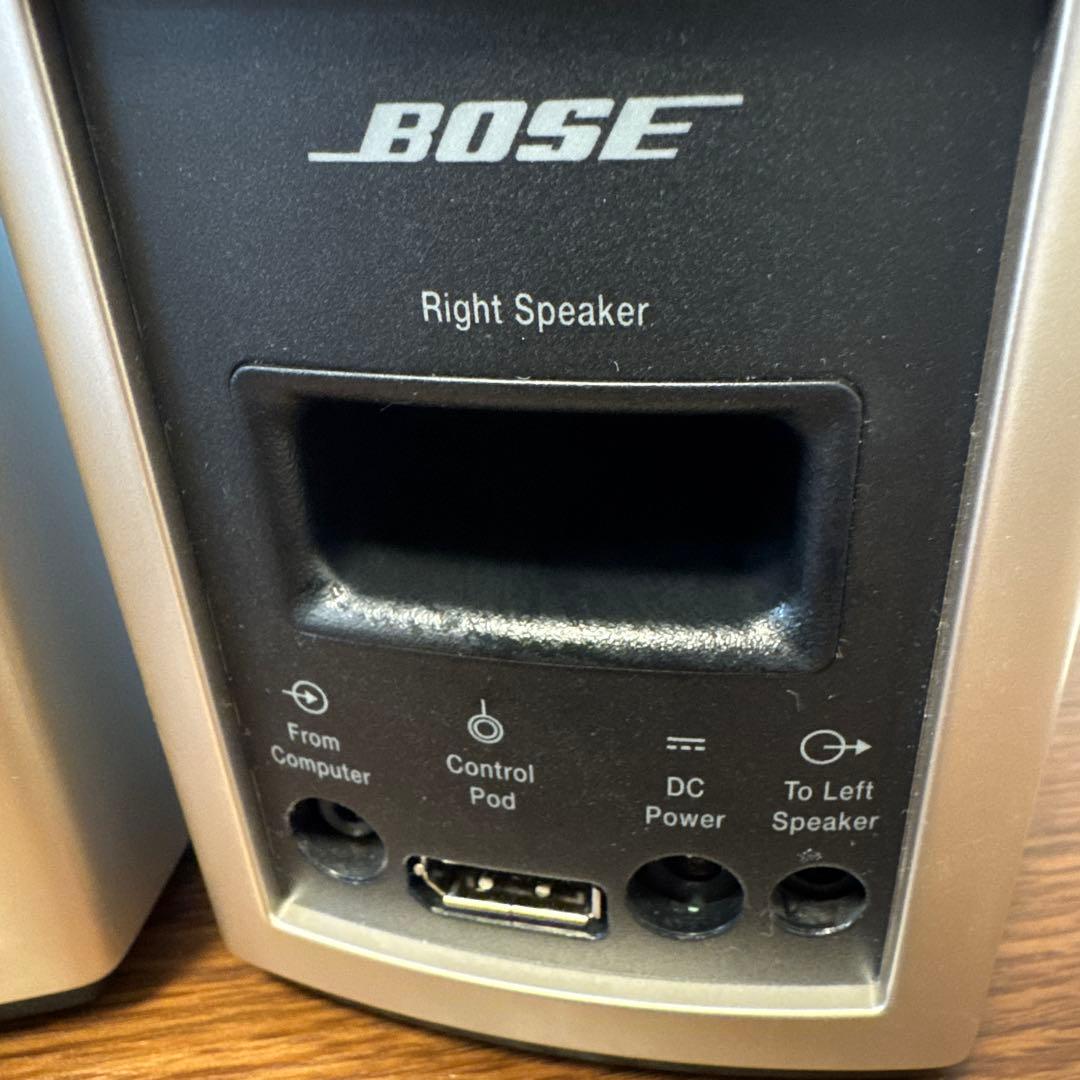 【Bose】Companion20 マルチメディアスピーカーシステム/説明書付き