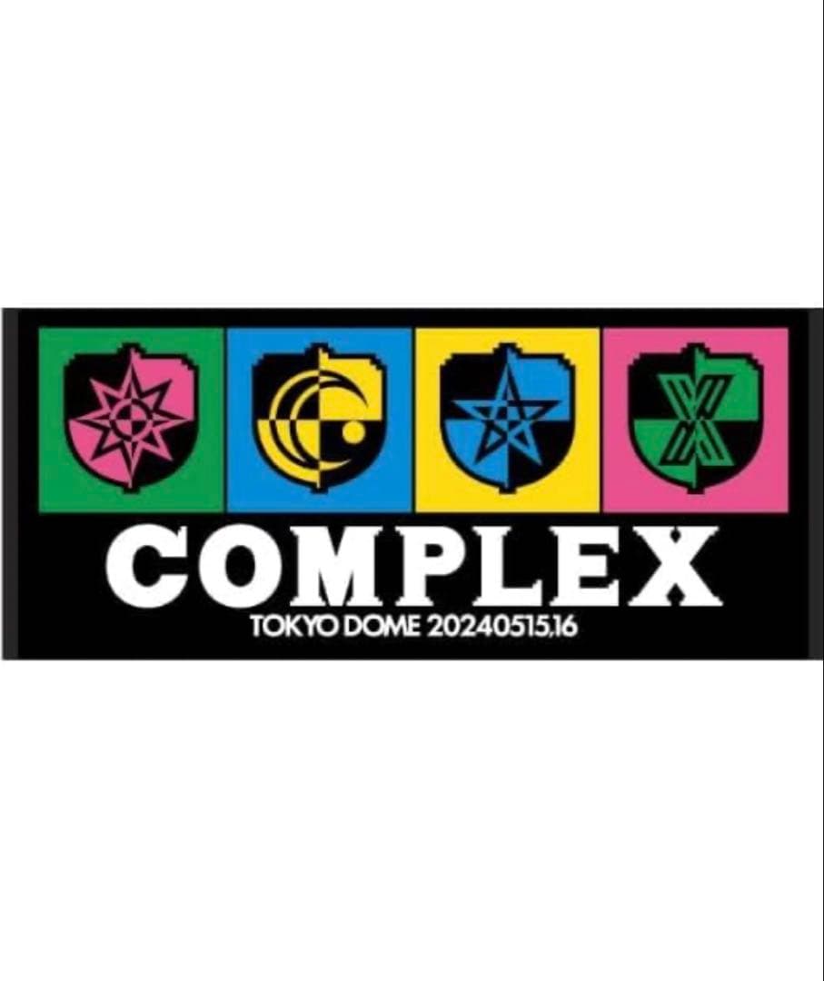 5枚セット　COMPLEX 日本一心 オフィシャルタオル　布袋寅泰　吉川晃司