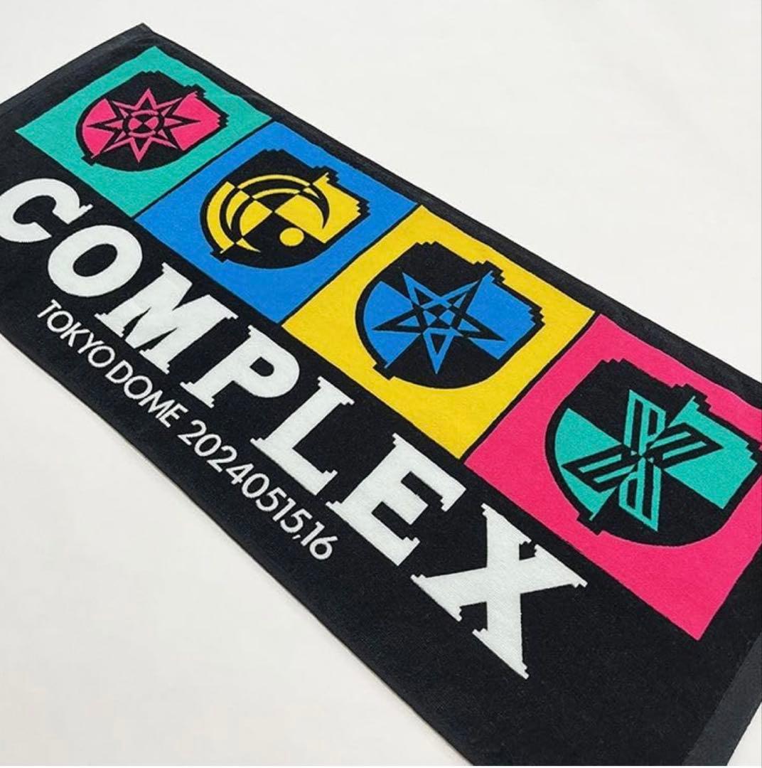 5枚セット　COMPLEX 日本一心 オフィシャルタオル　布袋寅泰　吉川晃司
